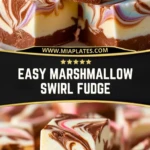 Easy Marshmallow Swirl Fudge Pin