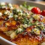 Hot Honey Infused Feta Chicken 1
