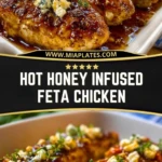 Hot Honey Infused Feta Chicken Pin