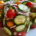 Marinated Cucumbers, Onions, and Tomatoes 2