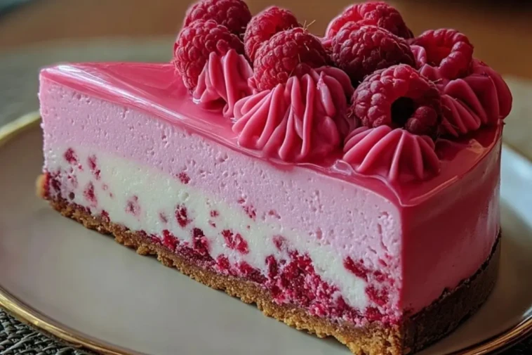 Pink Velvet Raspberry Cheesecake 1