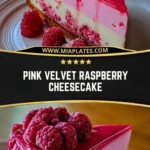 Pink Velvet Raspberry Cheesecake Pin
