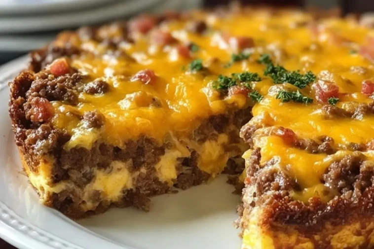 Cheeseburger Pie Recipe 1