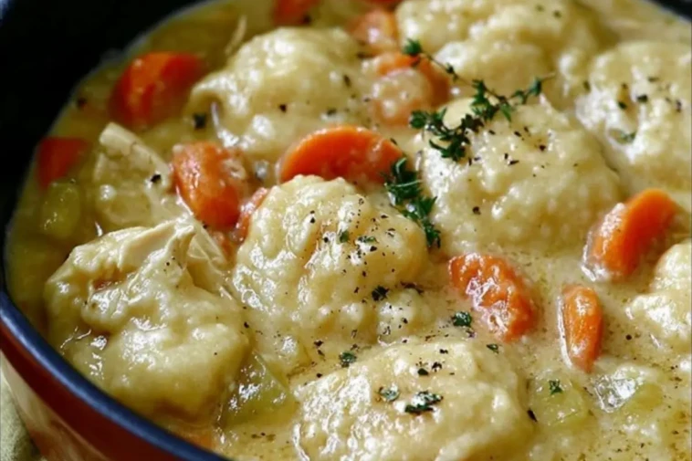 Chicken and Dumpling Soup Recipe