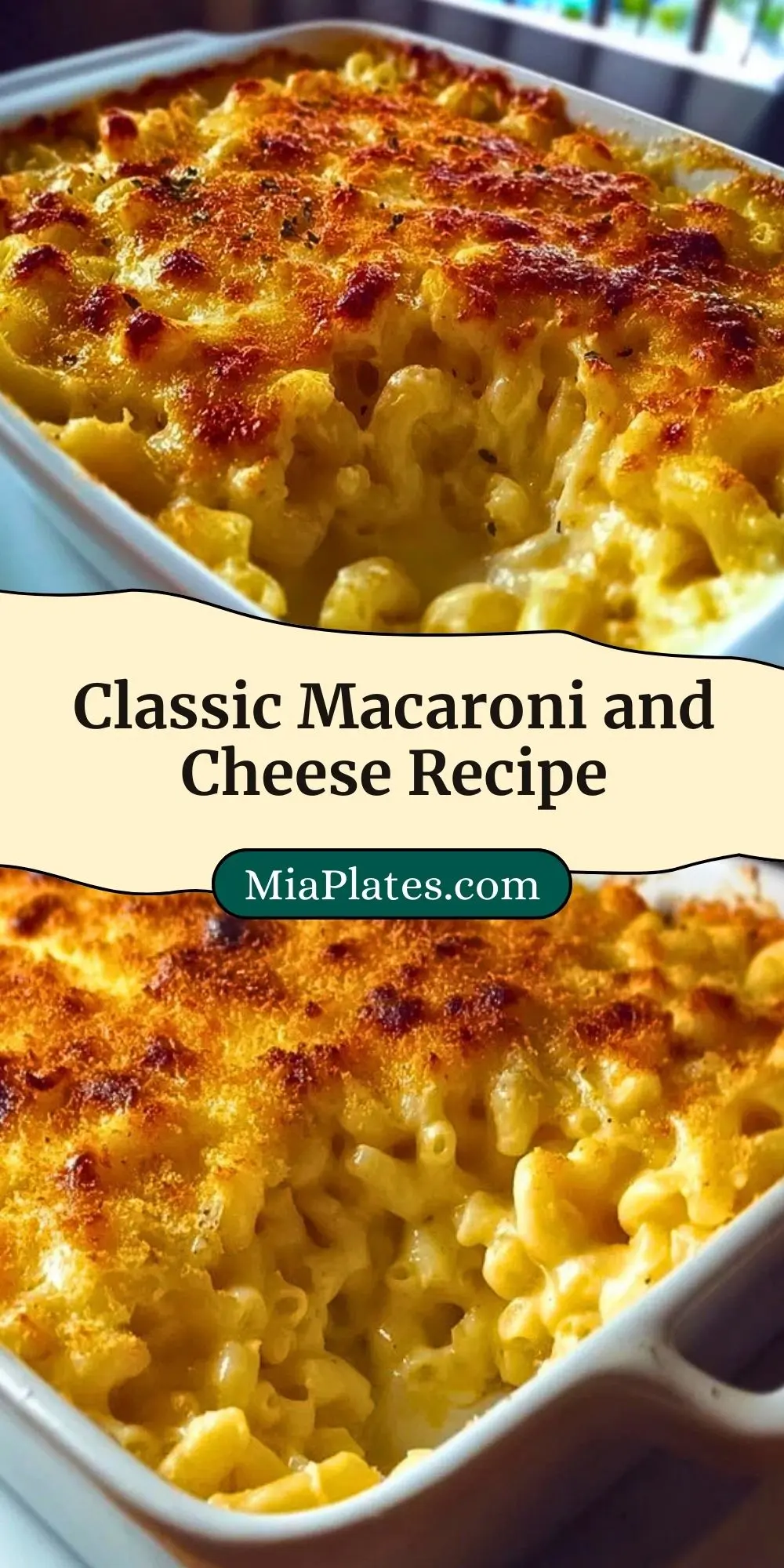 Classic Macaroni and Cheese Recipe Pin 2