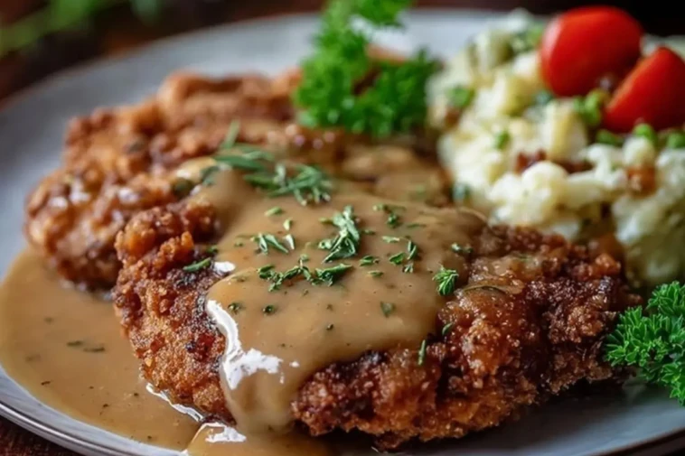 Country Fried Steak with Creamy Homemade Gravy 1