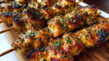 Cowboy Butter Chicken Skewers 1