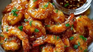 Crispy Honey-Glazed Shrimp