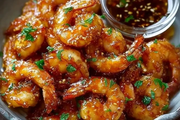 Crispy Honey-Glazed Shrimp