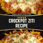 Crockpot Ziti Recipe Pin 1