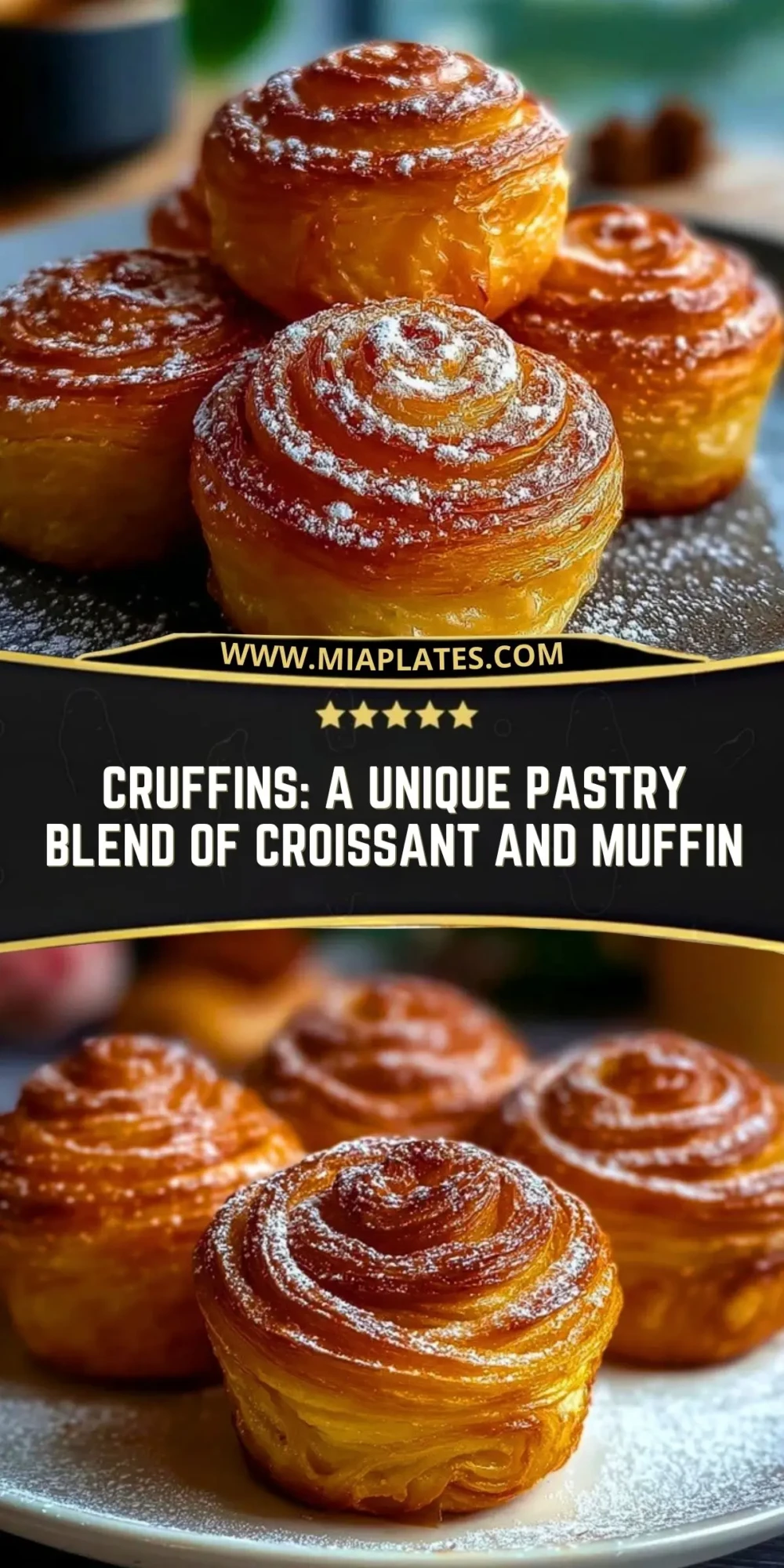 Cruffins A Unique Pastry Blend of Croissant and Muffin Pin 1
