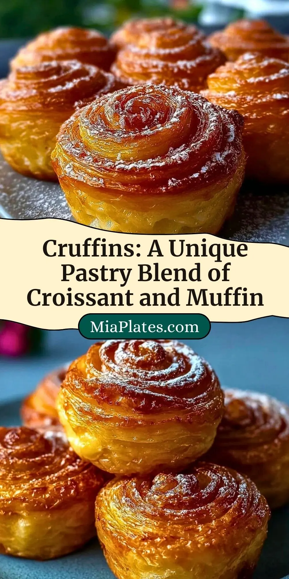 Cruffins A Unique Pastry Blend of Croissant and Muffin Pin 2