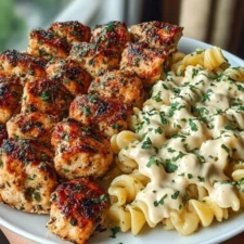 Easy Tuscan Garlic Chicken Bites Recipe