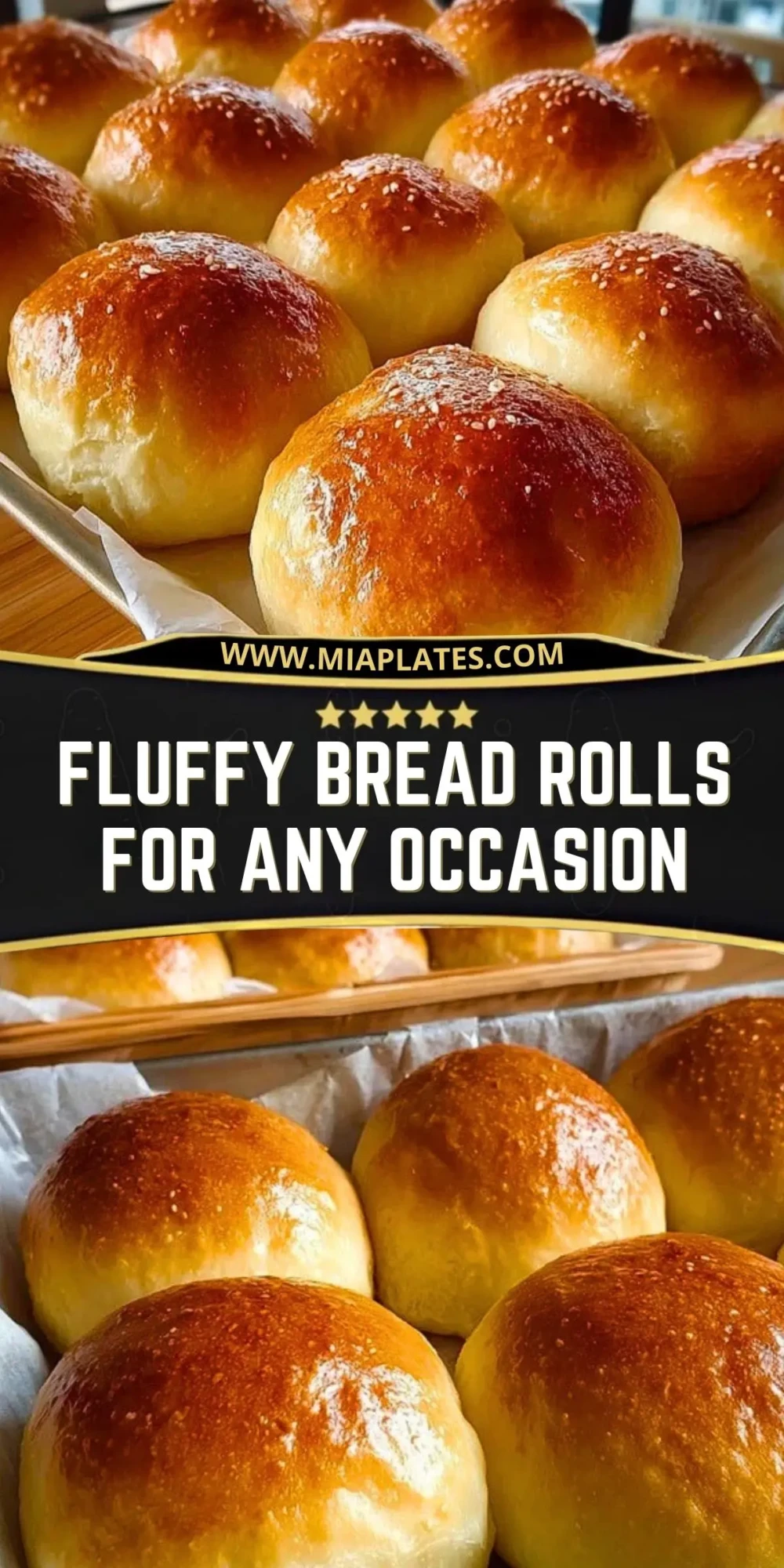 Fluffy Bread Rolls for Any Occasion Pin 1