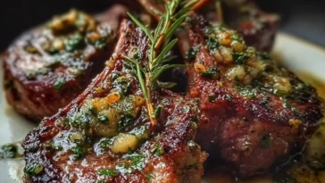 Garlic Butter Lamb Chops 1