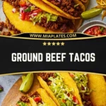Ground Beef Tacos Pin 1