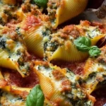 Herb & Zucchini Stuffed Jumbo Shells 1