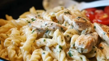 Hidden Valley Ranch Chicken Pasta 1