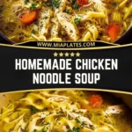 Homemade Chicken Noodle Soup Pin 1
