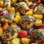 Insanely Good One-Pan Herb Chicken & Roasted Veggie Bake 1