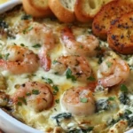 Irresistible Shrimp, Crab & Spinach Dip 1