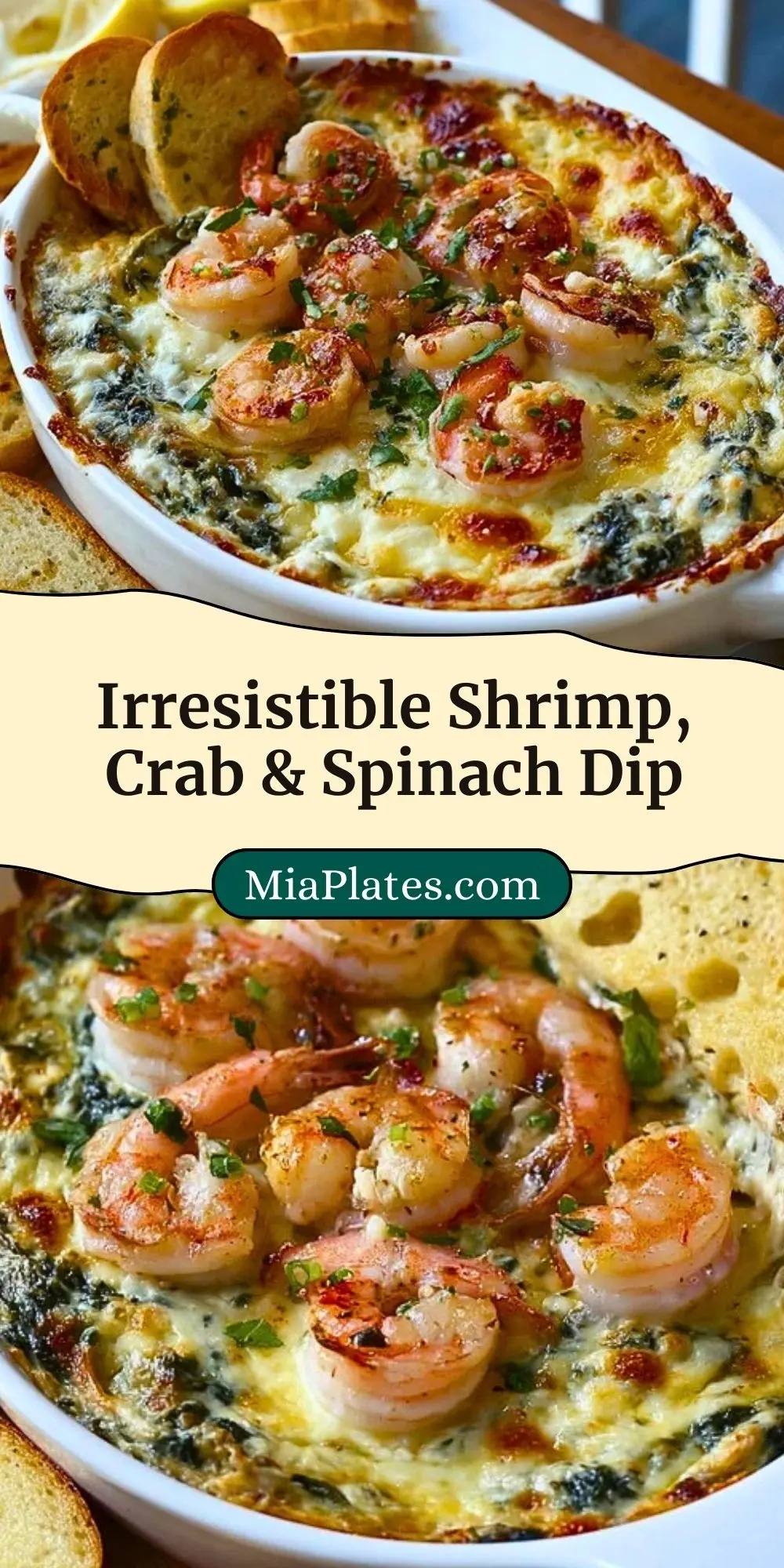 Irresistible Shrimp, Crab & Spinach Dip Pin 2