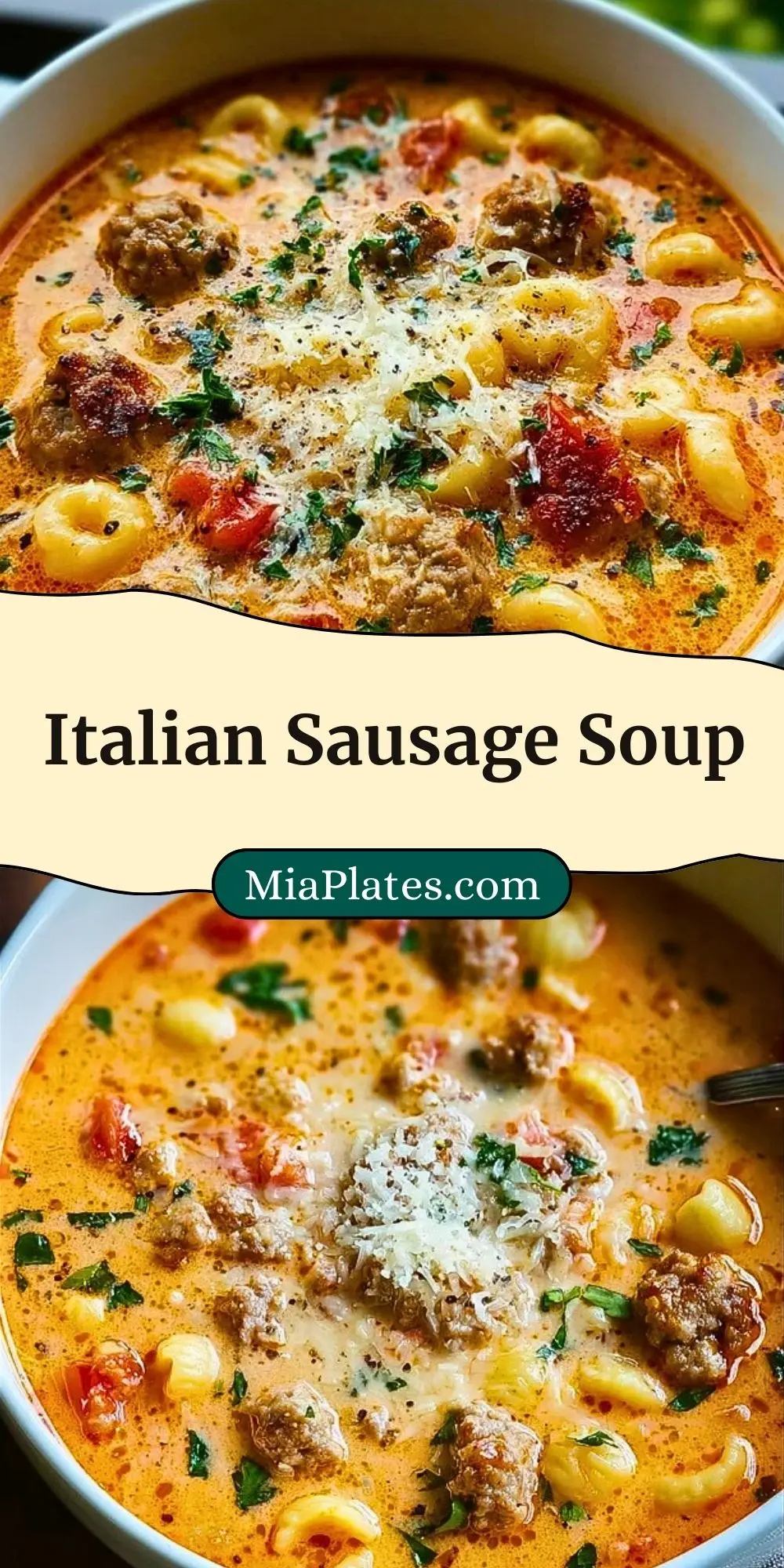 Italian Sausage Soup Pin 2