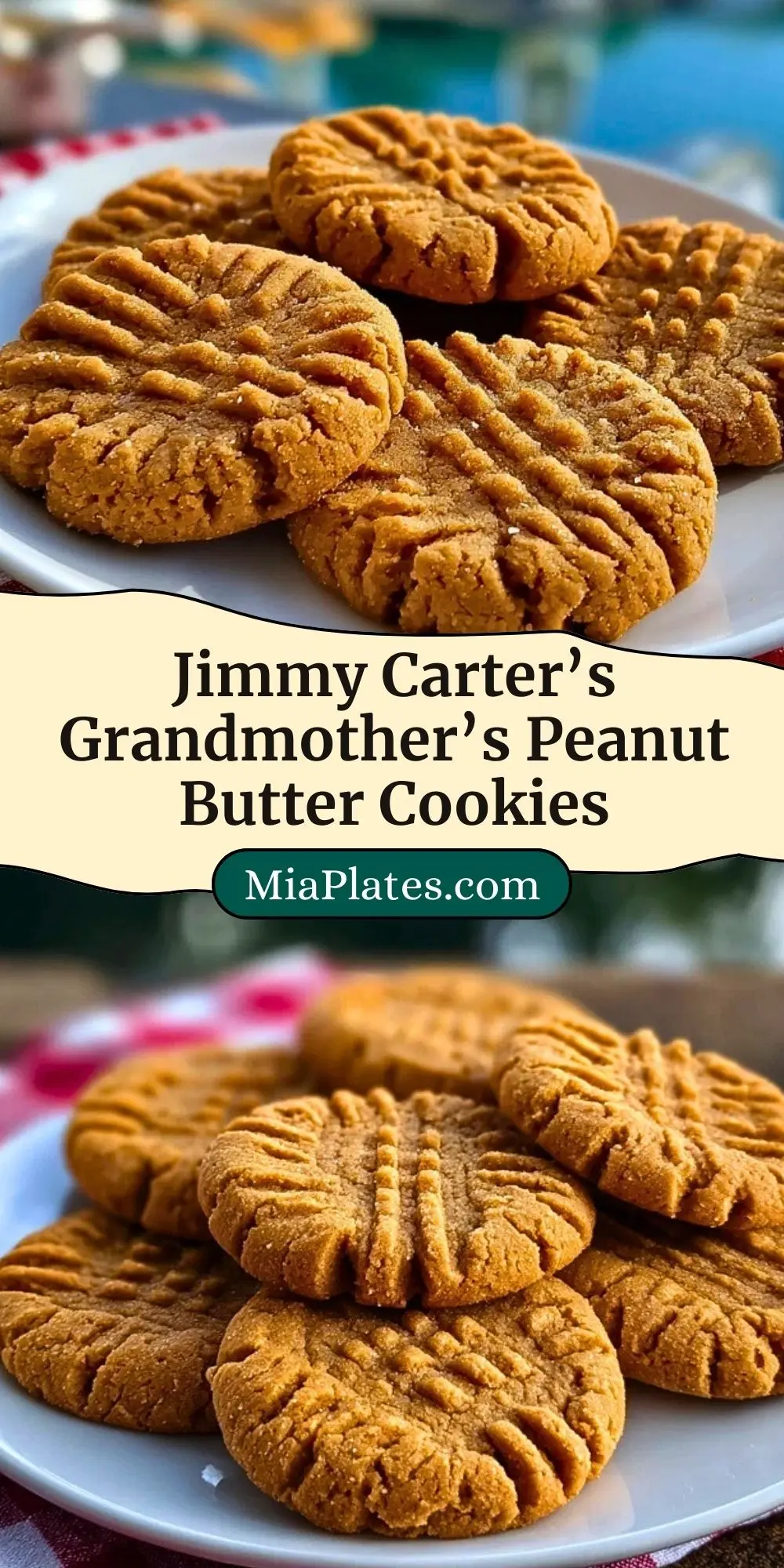 Jimmy Carter’s Grandmother’s Peanut Butter Cookies Pin 2
