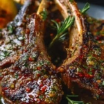 Juicy Garlic Butter Lamb Chops 1