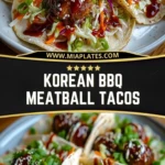 Korean BBQ Meatball Tacos Pin