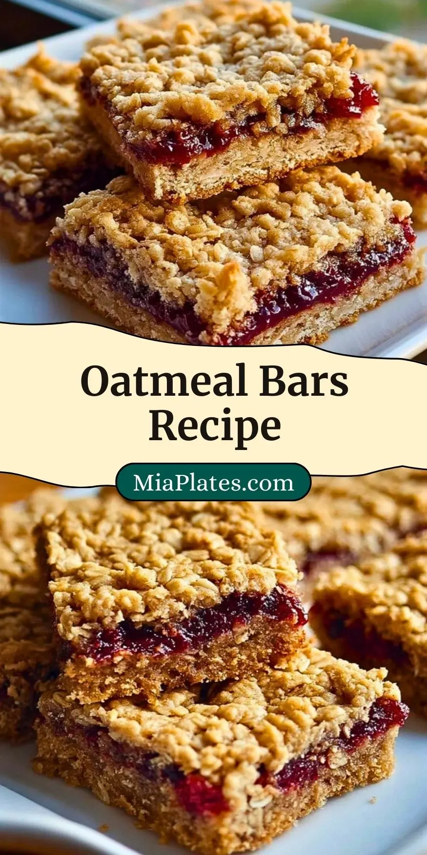 Oatmeal Bars Recipe in 2