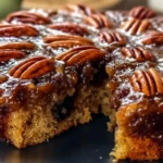 Pecan Upside Down Cake 1