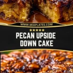 Pecan Upside Down Cake Pin