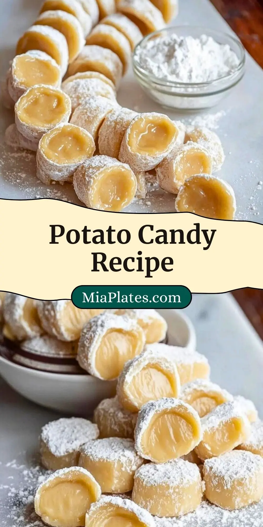 Potato Candy Recipe Pin 2