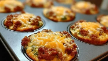Sausage Muffins with Bisquick 1