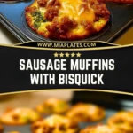 Sausage Muffins with Bisquick Pin 1