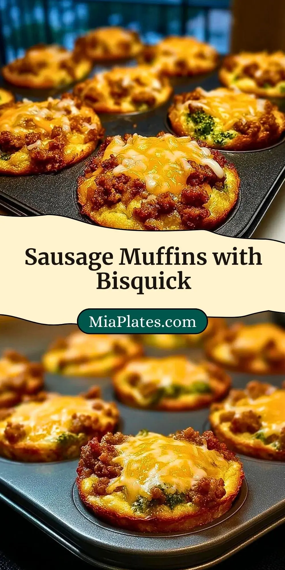Sausage Muffins with Bisquick Pin 2