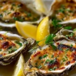 Smoky Lemon Garlic Grilled Oysters Recipe