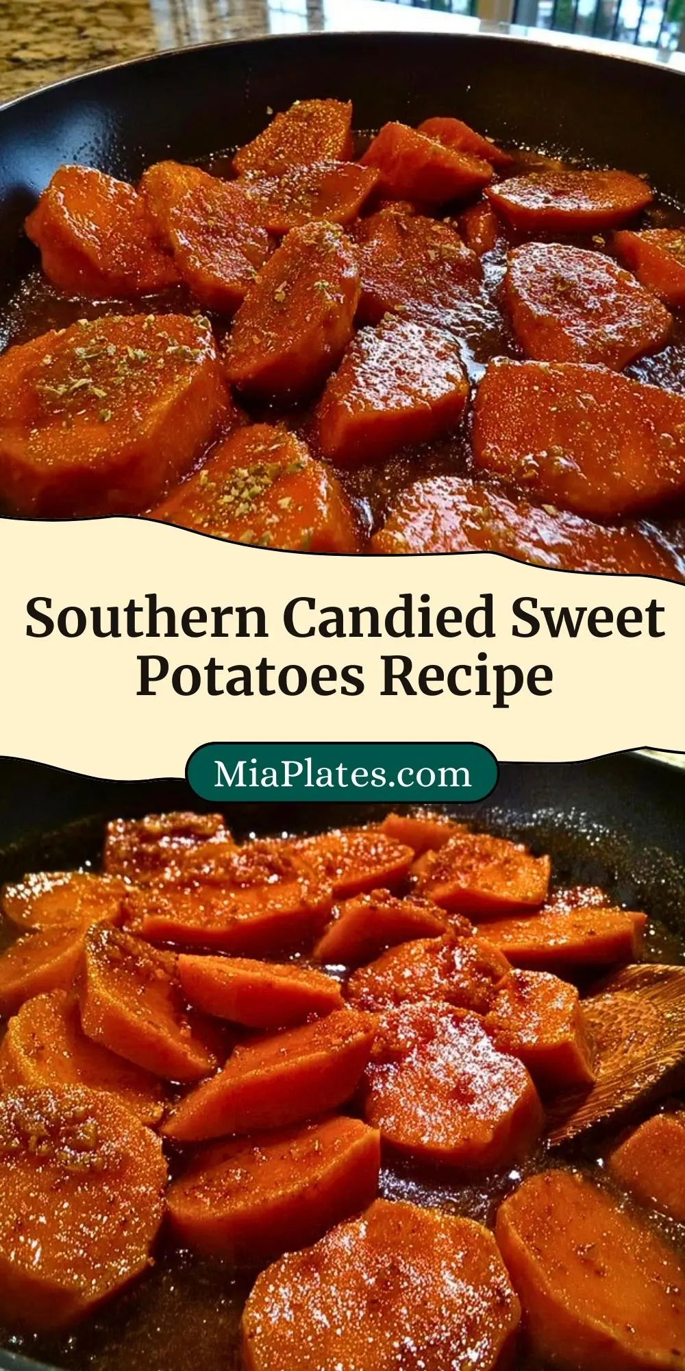 Southern Candied Sweet Potatoes Recipe Pin 2