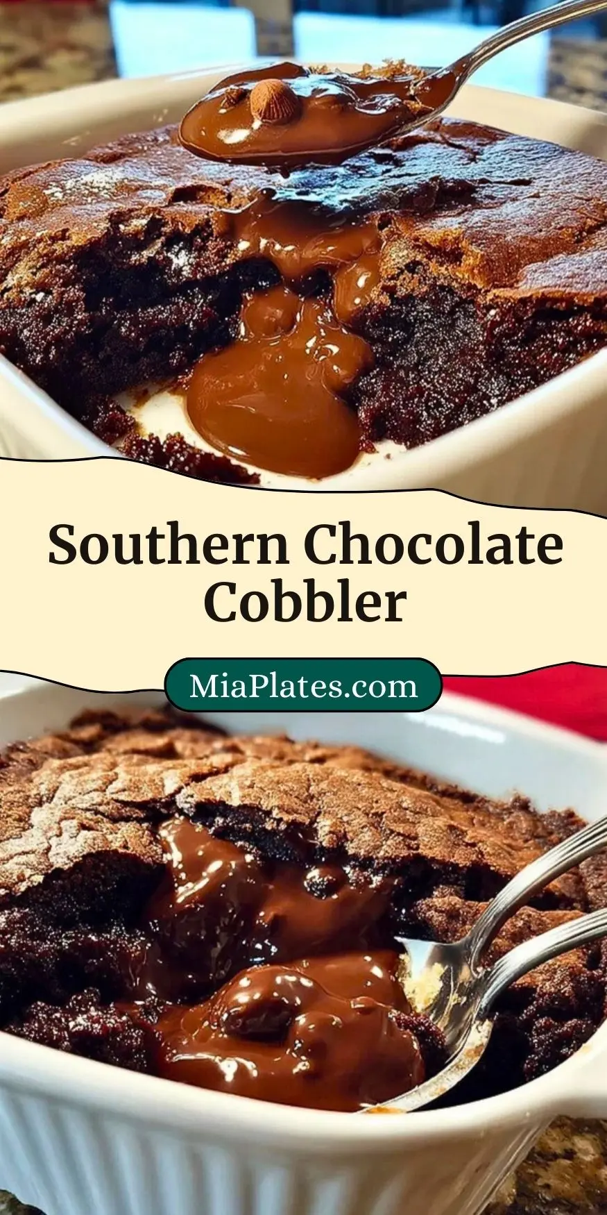 Southern Chocolate Cobbler Pin 2