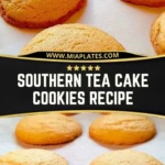 Southern Tea Cake Cookies Recipe Pin 1