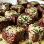 Steak Bites with Garlic Butter and Parmesan 1
