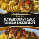 Ultimate Creamy Garlic Parmesan Chicken Recipe Pin