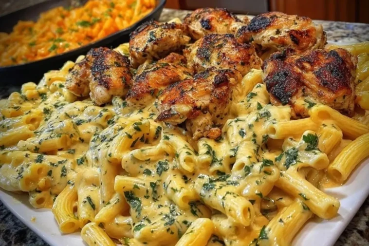 Velveeta Chicken Penne in Creamy Mozzarella Garlic Cheese Sauce 1