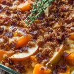 Apple Butternut Squash Casserole with Cozy Flavor