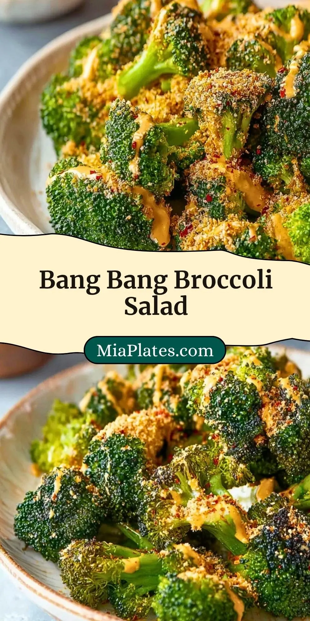 Bang Bang Broccoli Salad Pin 2