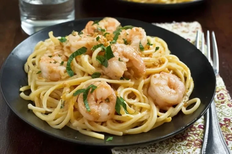 BANG BANG Shrimp Pasta