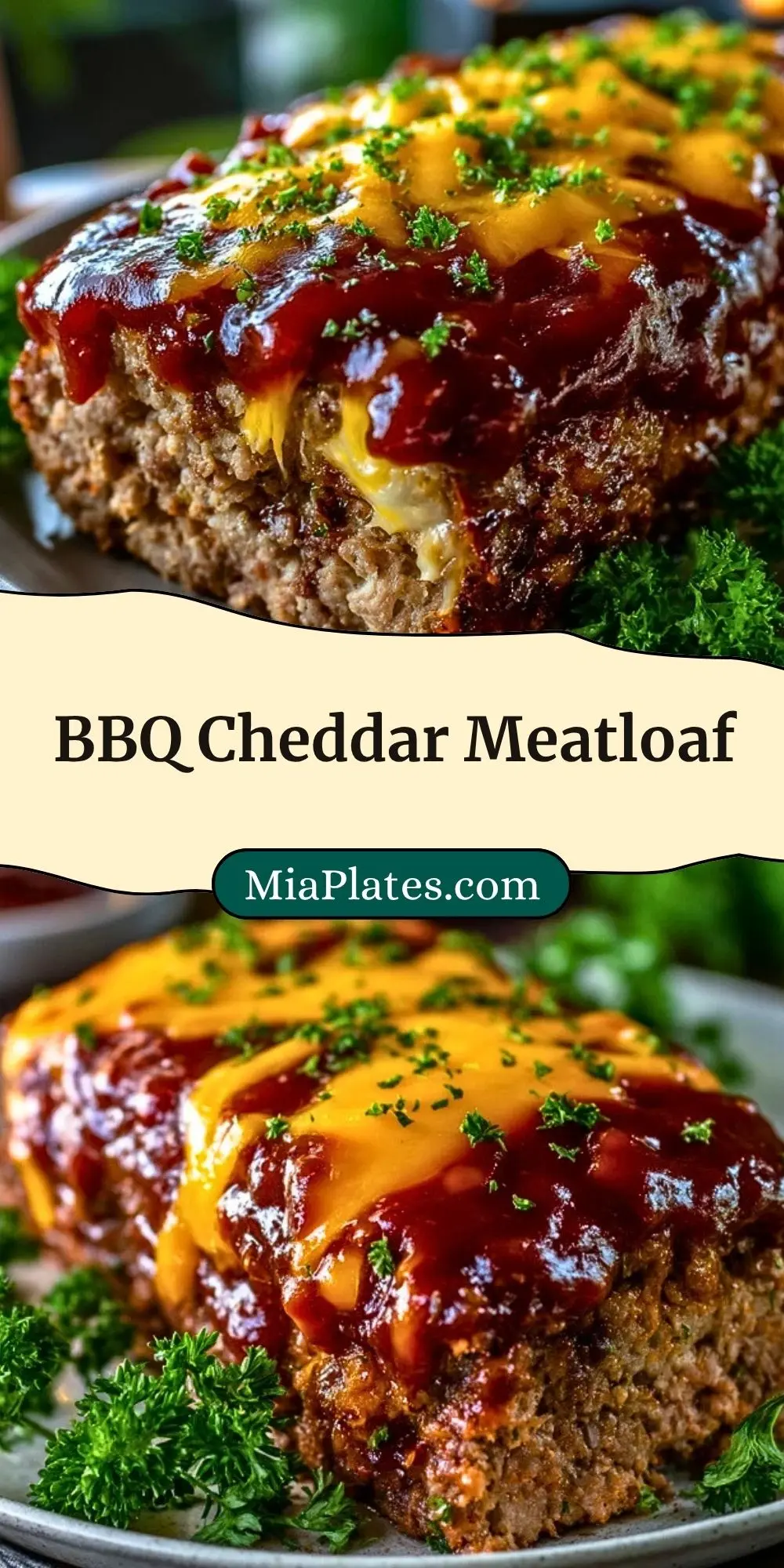BBQ Cheddar Meatloaf Pin 2
