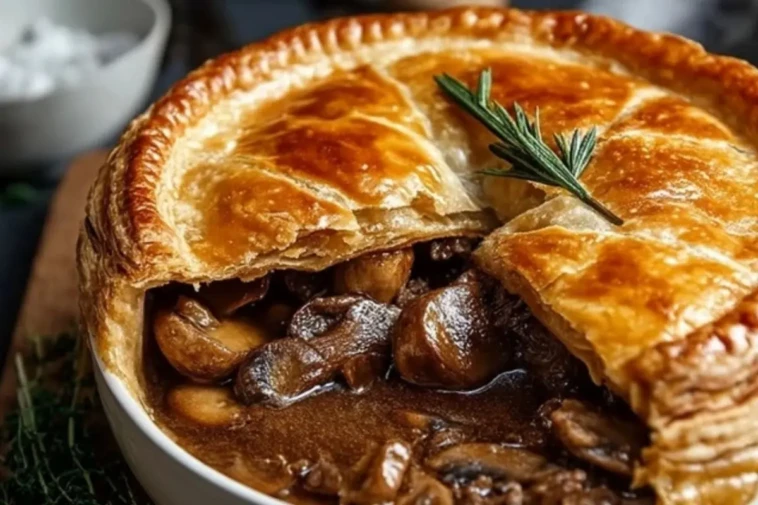 Beef and Mushroom Pie 1