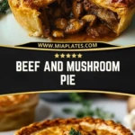 Beef and Mushroom Pie Pin 1